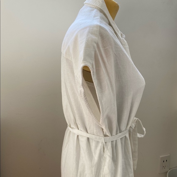 Frank & Oak - The Midi Linen Commuter Dress - NWT - Picture 3 of 16